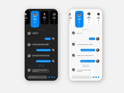 Direct Messaging #DayliUI #013 animation app branding concept design dribbble best shot flat icon illustration logo minimal mobile app mobile ui typography ui ux vector web webdesign website