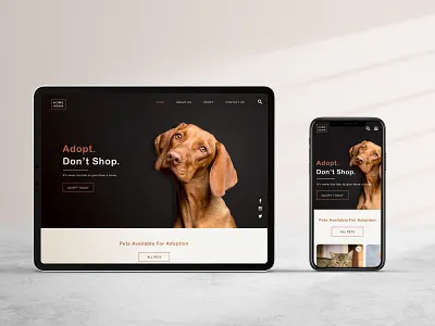 Home Again ui web design