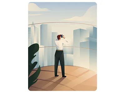 MasterClass | Editorial Illustration for Workbook art art direction artwork bookcoverdesign bookillustration buildings chapter opener cityscape course design editorial art editorial illustration editorialillustration graphic design illustration illustrator landscape masterclass morning vector