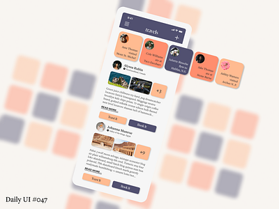 Daily UI #047 activity activity feed daily ui daily ui 047 dailyui dailyui047 dailyuichallenge design travel travel app ui