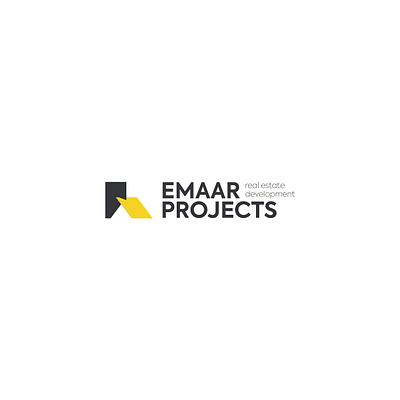 emaar projects logo branding illustration logo minimal real estate vector