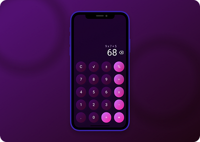 Daily UI 004 – Calculator calculator dailyui dailyui004 dailyuichallenge spacial