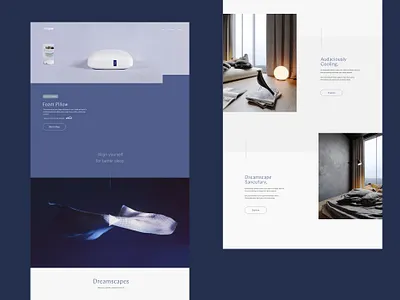 Casper Product Page Redesign Exploration 2021 app design design direction. interface ui web design