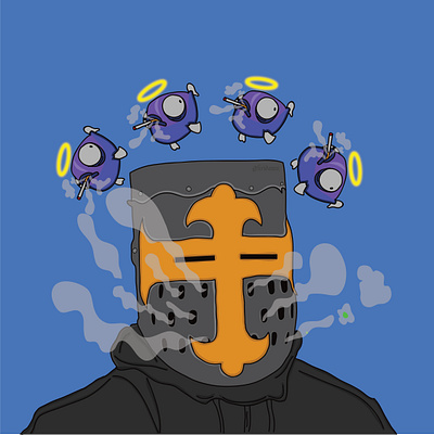 swaggersouls adobe aesthetic animation art design fishing helmet illustration illustrator misfits swaggersouls vector youtube