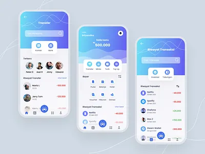E-Wallet App app blur design design app e wallet e wallet app finance finance app gradient mobile mobile app design ui mobile uidesign ux ui ux design