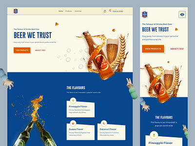 Product Landing beer beerwebsite creative drinkwebsite graphicdesign landing page photomanipulation product responsivedesign productlanding productlandingpage productmarketing productmarketingpage productpage responsiveui uidesign website design websitedesigner websiteredesign