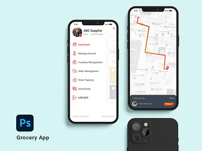 Grocery App app app design creative designlab dribbbleshot inspiration interface design ios sidemenu theme ui uidaily uidesign uikit uikits uiux uiuxinspiration userinterface userinterfacedesign uxinspiration