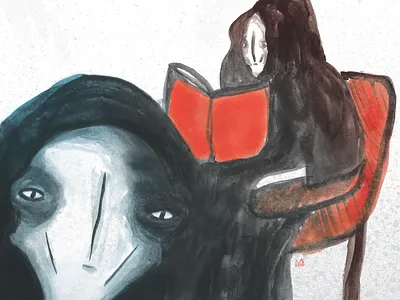 Inmortal art artist death illustration ink inmortal