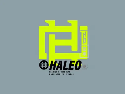 Haleo // Japan branding fitness identity logo