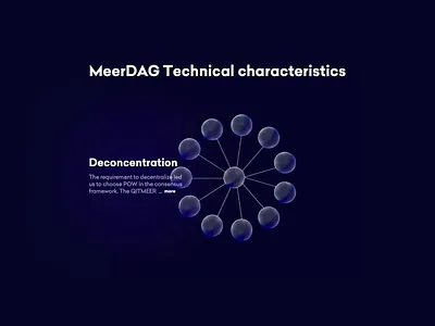 MeerDAG ae animal animation blockchain blockdag branding c3d c4d inteaction ui ux webdesign