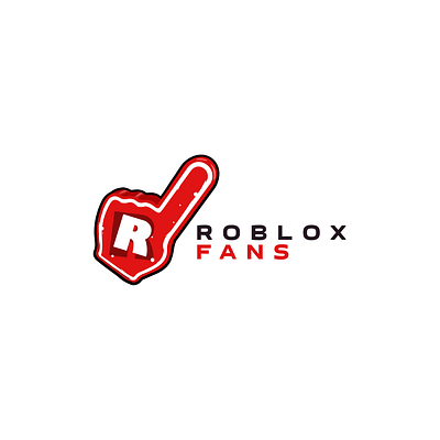 Roblox Logo with Cheerleader Glove | Turbologo brand design branding cheerleader clan design esport game game art game design games gaming glove illustration letter r logo logo design roblox twitch vector videogame