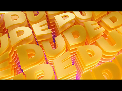 Dude c4d cinema4d dude motion design redshift