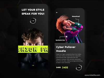 Futuristic clothing app app clean cyberpunk dashboard design futuristic glassmorphism illustration ios app design minimal online shop product product design shop shopping shopping app trend uiux design web website