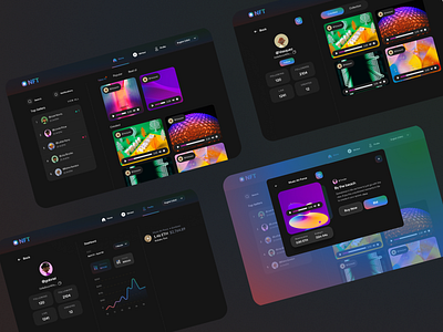 Web for NFT Sell Music Video music nft nftart ui ux