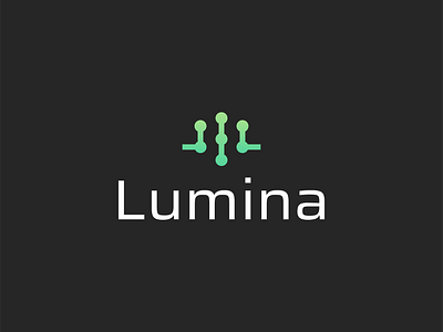 Lumina Concept clean concept futuristic futuristic design futuristic font futuristic logo letter l ll tech tech logo technical techno technology