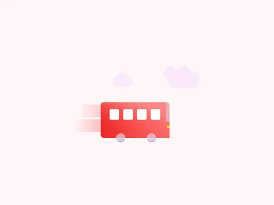 Travling bus app branding design icon illustration logodesign minimal typography uiux vector