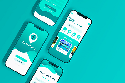 Travel App | UI Design app ui ux