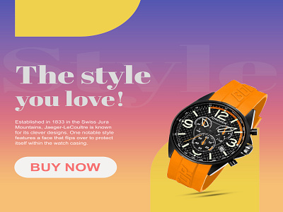 watch banner Design ads banner branding design graphicdesign illustration promotional design trending design