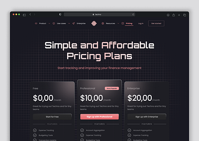 Pricing Section figma ui ui design uidesign ux ux design uxdesign