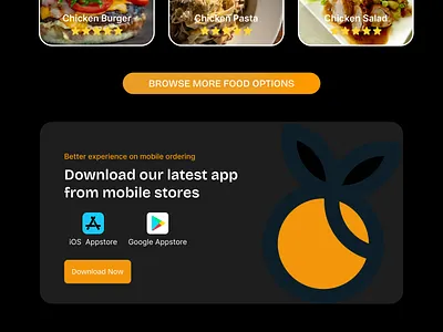 FOOD APPLICATION DESIGN WITH ILLUSTRATION product design uxui