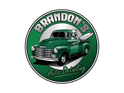 Brandon´s Auto Detailing Logo auto detailing logo automobile logo automotive branding car logo custom logo engine design graphic design graphic designer high performance logo logo logo design logo designer modern logo motor industry branding motor vehicle branding racing logo retro logo sports car logo vintage logo