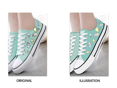 Shoes illustration shoes vector