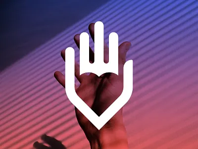 ōTH - Logo Symbol brand identity branding clean construction design grid hand heart logo minimal symbol symbol icon