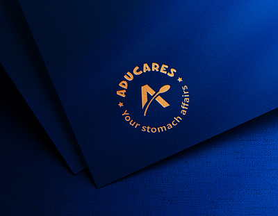 Aducare logo branding dribbble logo logo design mock up textlogodesign unique logo