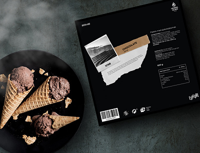 Explore ice cream packaging dieline food graphicdesign ice cream packaging packaging design redesign typography