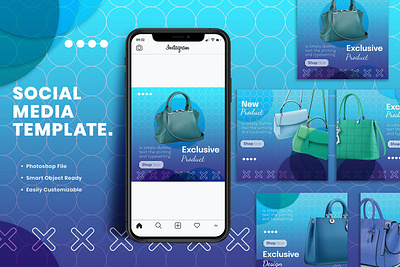 Shopping Instagram Templates clean colorful company corporate google slides keynote modern multipurpose multipurpose template photography pitch deck portfolio powerpoint presentation studio template unique web design web development website