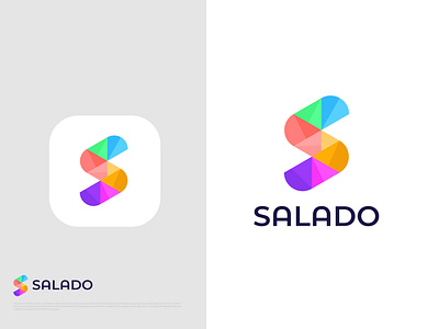 Modern S logo | SALADO branding | z letter abstract app brand identity branding agency colorful logo creative logo flat logo identity designer illustration letter logo logo logo designer logotype minimal logo modern logo s letter s logo s mark symbol z