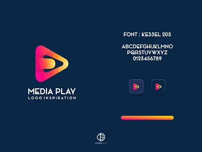 Media Play Logo Inspiration awesome design branding gambardrips graphicdesign illustration logo logoawesome logodesign ux vector