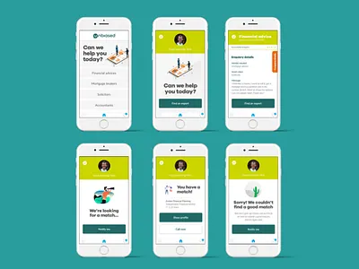 unbiased app art direction digital graphic ui