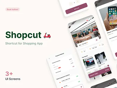Shopcut - Shortcut for Shopping App app design design figma mobile mobile app shop shopify shopping shopping app ui ui design ux