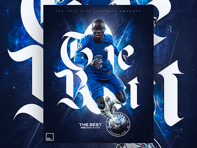 Kanté the best 🏆 🔵⚪️ design art london photoshop posters soccer sport sports design