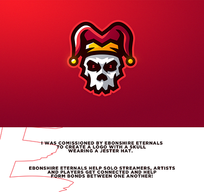 JesterHat Skull jesterhat mascot mascotlogo skull skull logo