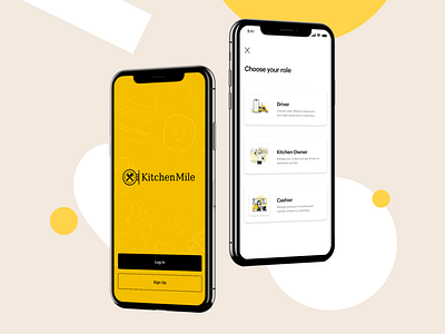 Kitchen Mile design food app