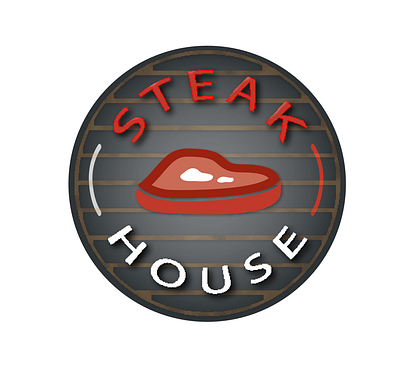 SteakHouse adobe illustrator brand identity branding graphic design illustration logo vector wacom