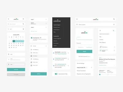 LodgeLink - UI Design
