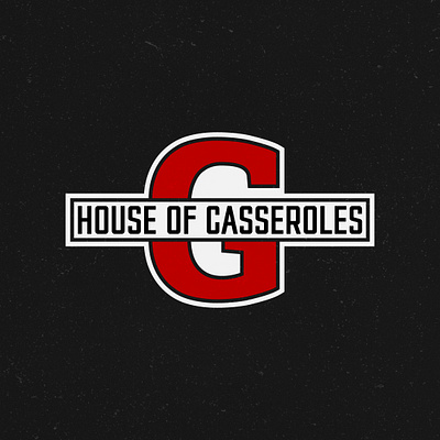 Gran's House of Casseroles big 10 branding casserole college logo food truck food truck logo g logo grandma grans house midwest ohio ohio state restaurant restaurant branding restaurant logo sports logo varsity weekly logo challenge