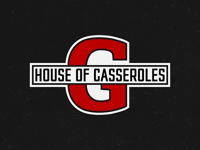 Gran's House of Casseroles big 10 branding casserole college logo food truck food truck logo g logo grandma grans house midwest ohio ohio state restaurant restaurant branding restaurant logo sports logo varsity weekly logo challenge