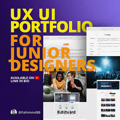 Pro Portfolio Tips for Junior UX UI (Product) Designer design portfolio product designer ui ui design user experience user interface ux ux design web web design webdesign website website design