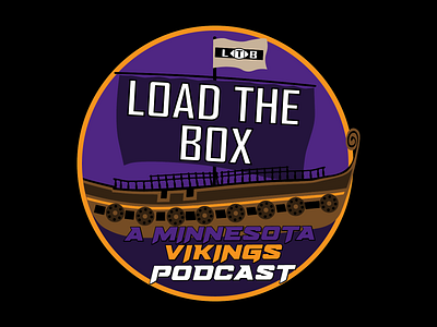 Load The Box Podcast Logo art branding design graphic design illustration illustrator logo