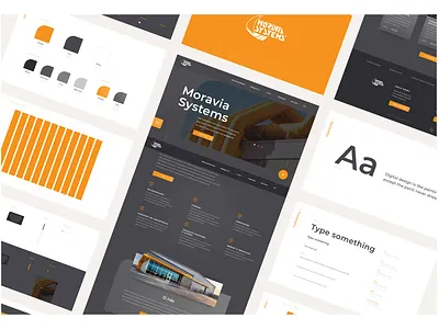 Moravia Systems • Website Redesign [2019] agency clean color creative creativity design digital draft idea logo typography ui ui design ui kit user experiece user interface ux ux design visual