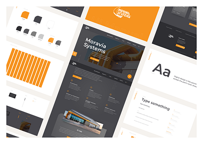 Moravia Systems • Website Redesign [2019] agency clean color creative creativity design digital draft idea logo typography ui ui design ui kit user experiece user interface ux ux design visual