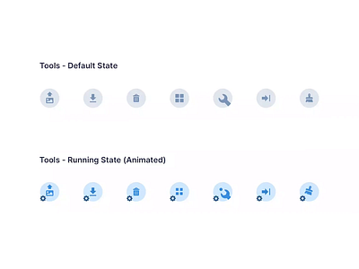 WP Offload Media - New Tool State Icons animated animation app brains dashboard delicious icon plugin product progress status svg ui wordpress wp