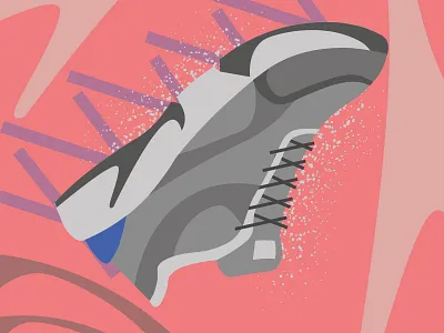 Sneakers, grey design illustration sale showcase sneakers vector