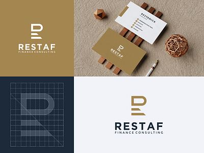 Letter Mark R Logo brand brand guidelines brand identity branding business card illustration letter r letter r logo logo logo designer prio hans typography vector