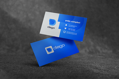 Page and D for Diago Logo 3d animation brand identity branding design grafast design graphic design illustration logo motion graphics negative space logo ui ux vector