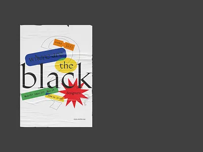 WATBD | 2021 Poster colorblock design editorial poster graphic design poster poster design type poster typography typography design typography poster